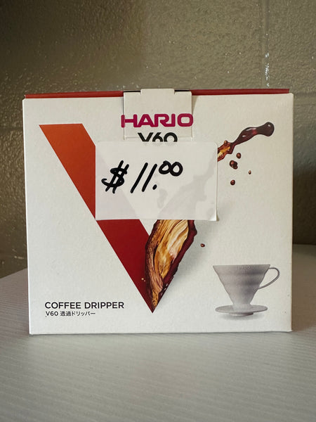 V60 Coffee Dripper Plastic - White