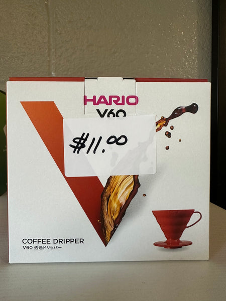V60 Coffee Dripper Plastic - Red